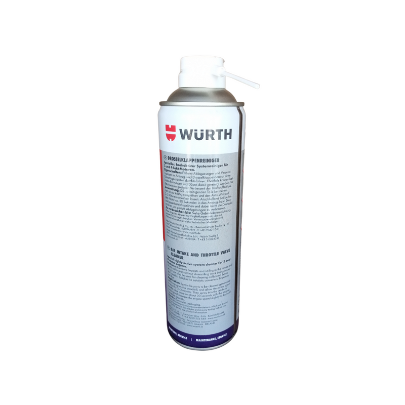 WURTH AIR INTAKE AND THROTTLE VALVE CLEANER